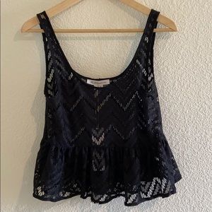 NWT | BCBGeneration | Women’s cropped lace top